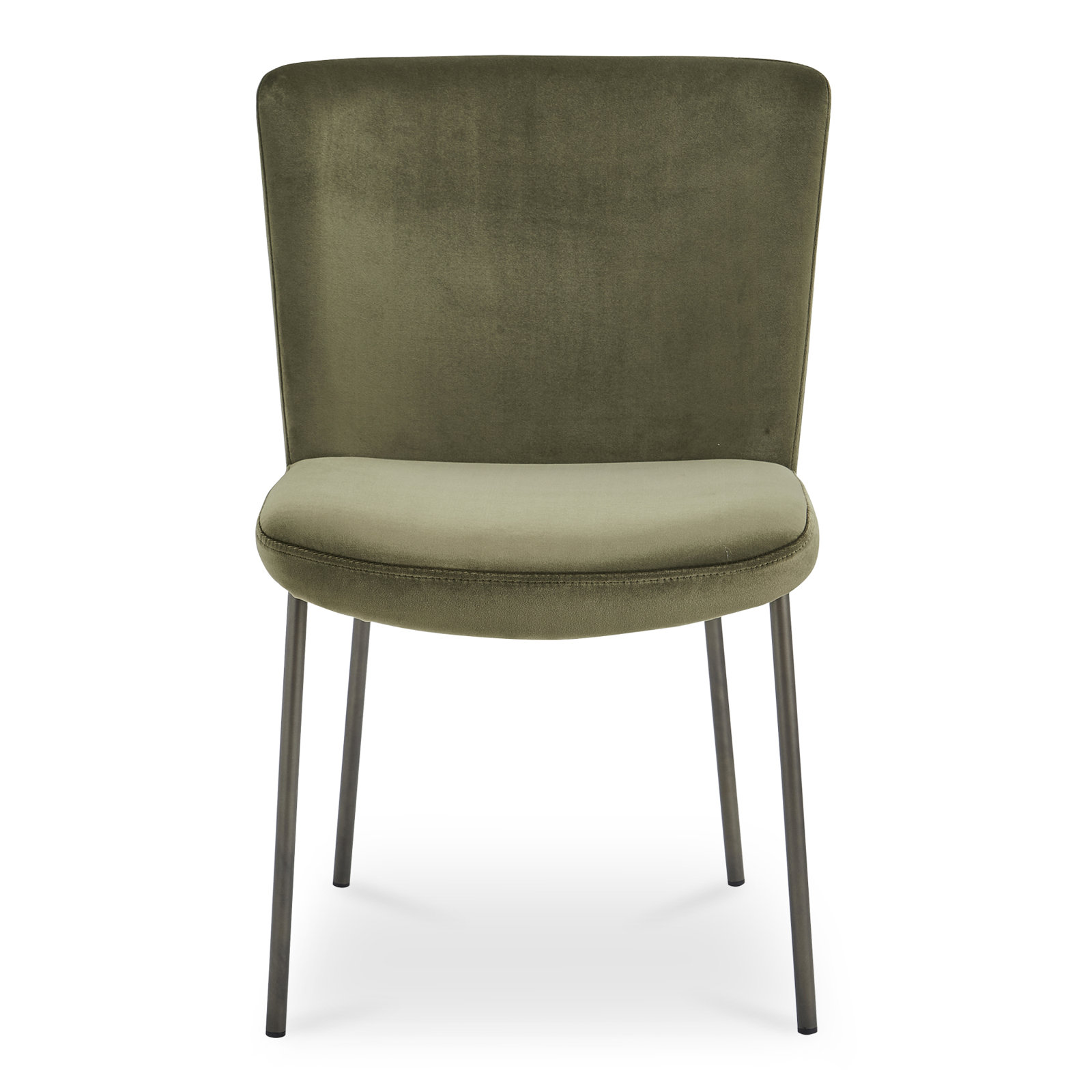 Aarden Dining Chair, Green Velvet