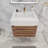 Glasgow 24'' Single Bathroom Vanity with Acrylic Top-946484266
