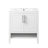 Mikkos 30.11 " W Freestanding Standard Single Vanity Bathroom Vanity With Ceramic Top