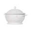 Berry & Thread Casserole with Lid - Whitewash