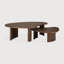 Boomerang Solid Wood Coffee Table-698672271