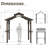 8×5FT Hardtop Grill Gazebo-1897685425