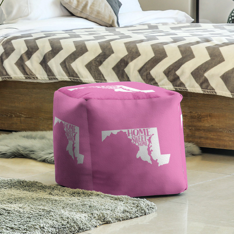 Repose-pieds à cubes maryland the home, Rose