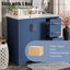 Meuble-lavabo traditionnel 36 "avec lavabo en céramique-1052050688