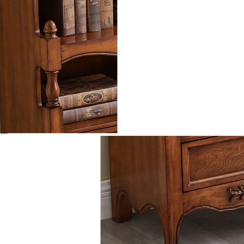 Bibliothèque de luxe American, Brun