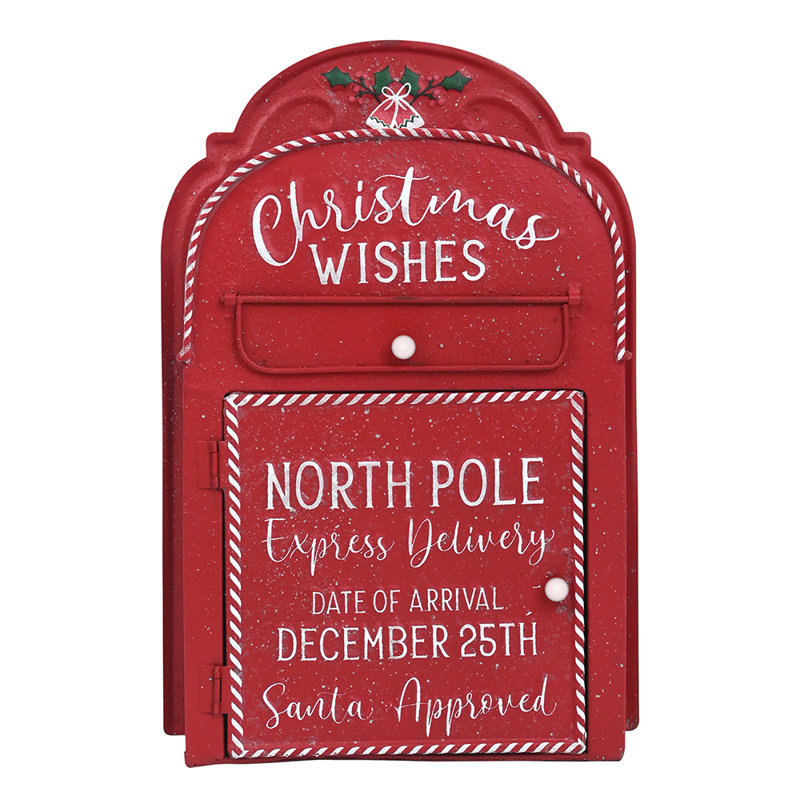 Décoration de Noël lettre du père Noël lettre au père Noël