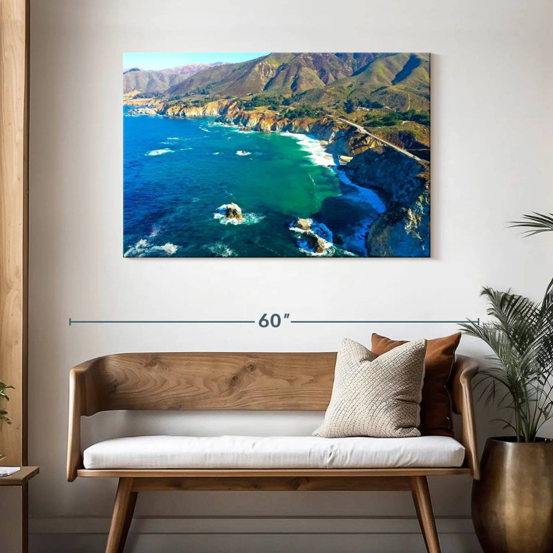 Côte de la Californie, H 30 po x l 45 po