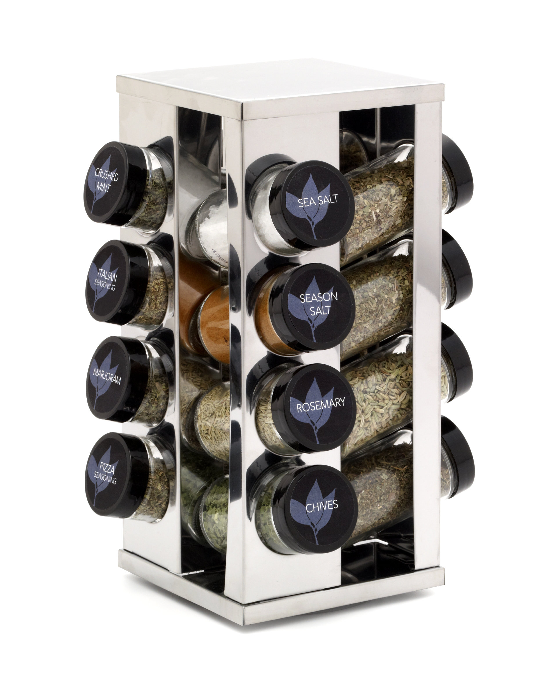 Kamenstein 20 Jar Heritage Revolving Countertop Jamaica