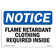 SignMission Flame Retardant Clothing Required Inside | Wayfair