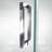 DreamLine Elegance-LS 39 3/4 - 41 3/4 inch W x 72 inch H Frameless Pivot Shower Door in Chrome-121723723-122531108