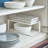Yamazaki Home Two-Tier Cabinet Organizer, Steel-88567508