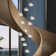 Bigham 12 - Light Cluster Chandelier LED Long High Ceiling Pendant for Stairs