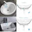 Drain de salle de bain avec trop-plein-63305441