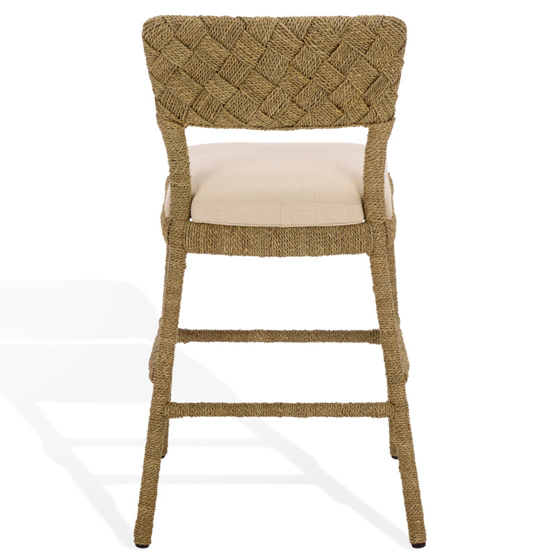 Rosemarie Seagrass Counter Stool