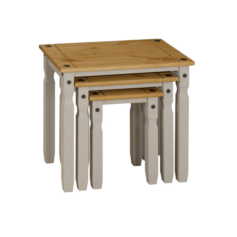 Kawamura Solid Wood Frame Nesting Tables