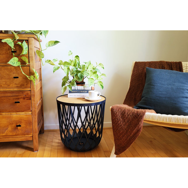 Table de rangement PRISP Lockheart, H 17,7 po x l 17,7 po x P 17,7 po