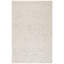 Tapis en laine / coton touffeté à la main gris clair / ivoire Damaa-2134401468