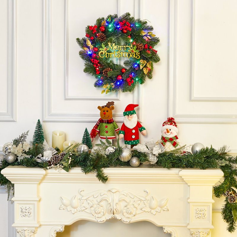 Faux 18'' Wreath