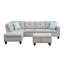 Canapé modulaire avec repose-pieds-1652862203