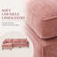 Titre du produit:
Canapé modulaire en L à 3 places en chenille 108,5 po Avelquessa avec repose-pieds mobile, sièges à ressorts ensachés et housses de coussin de dossier amovibles-16111413