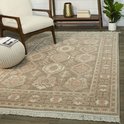 Caro Recycled Light Brown/Gray Rug