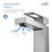 Cube Single-Hole Single-handle Bathroom Faucet-61855846-61575344