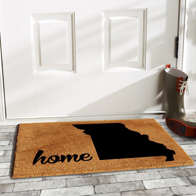 Tapis de porte extérieur antidérapant missouri Bulmer, L 0,6 po x l 29 po x P 17 po