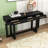 Wood Console Table with Three Drawers-739176292