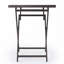 Table pliante d'extérieur en rotin pour patio