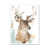 White Framed Paper Print