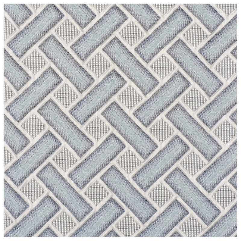 Tissu rashmil, Bleu