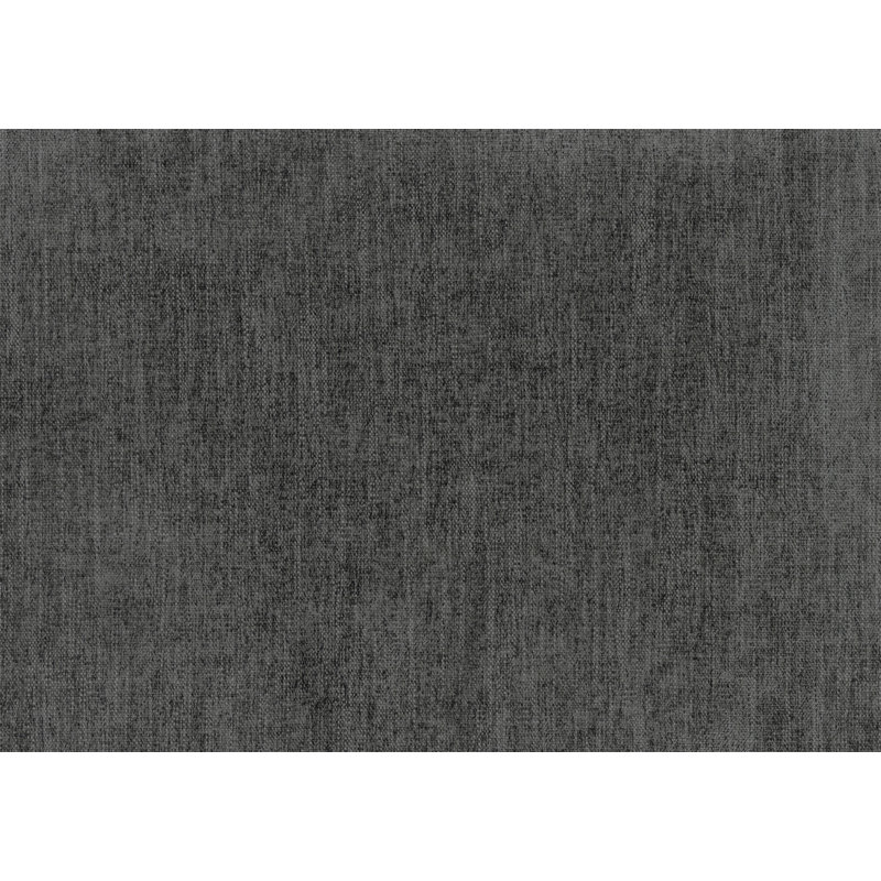 Chaise avec accoudoirs rembourrés en tissu 1pc, Gris anthracite