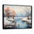 Black Floater Framed