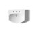 Cimarron 26.81" Vitreous China U-Shape Pedestal Bathroom Sink with Overflow-19195628-10940870