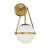 Ayyan 1-Light Wall Sconce in Brass-70337219