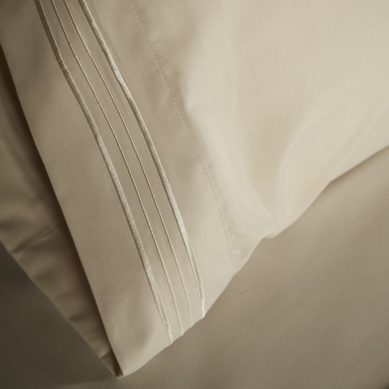 Microfiber Polyester - Set of 2, Beige