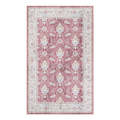 Masina Performance Chenille Floral Indoor Rug