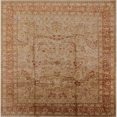Tapis oriental beige / brun clair