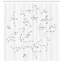 Ensemble de rideau de douche et crochets de douche constellation-44325595
