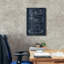 «Epic Graffiti» «Boat Lancing Blueprint 1» par Wild Apple Portfolio, art mural sur toile, 18 po x 26 po-1469403156