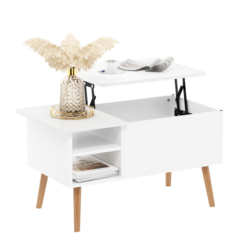 Hiromitsu Coffee Table, White
