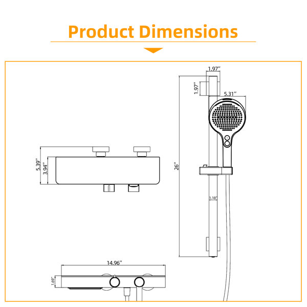 Dimensions du produit