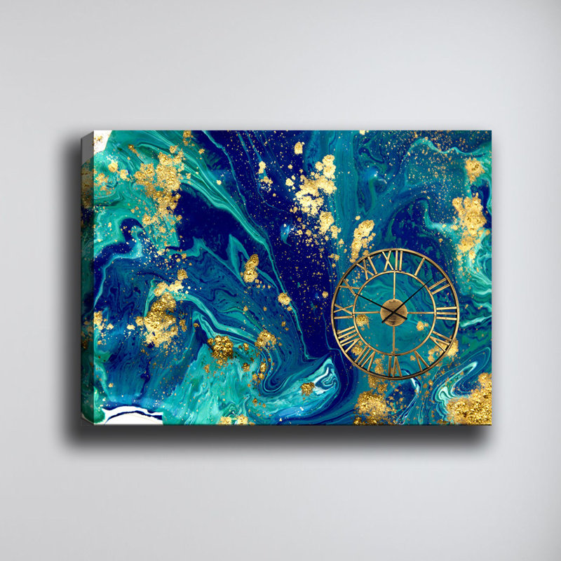 Horloge murale décorative, Surdimensionné