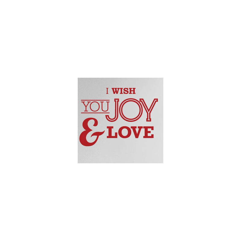 Non-Wall Damaging Wall Decal, Large, Dark Red