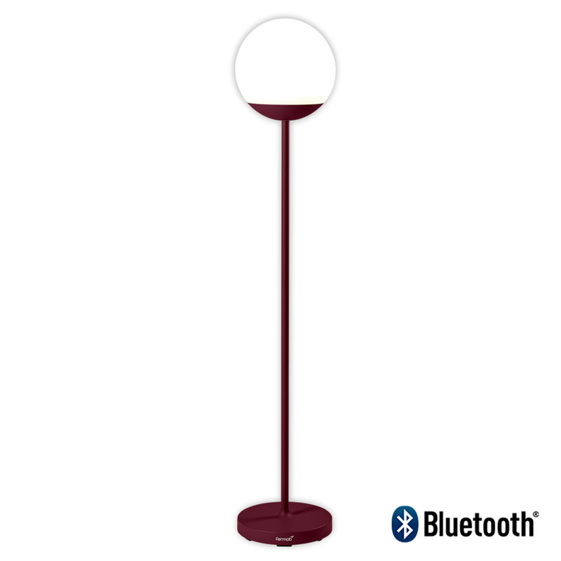 Mooon Lamp LED Floor Lamp, Red Ochre