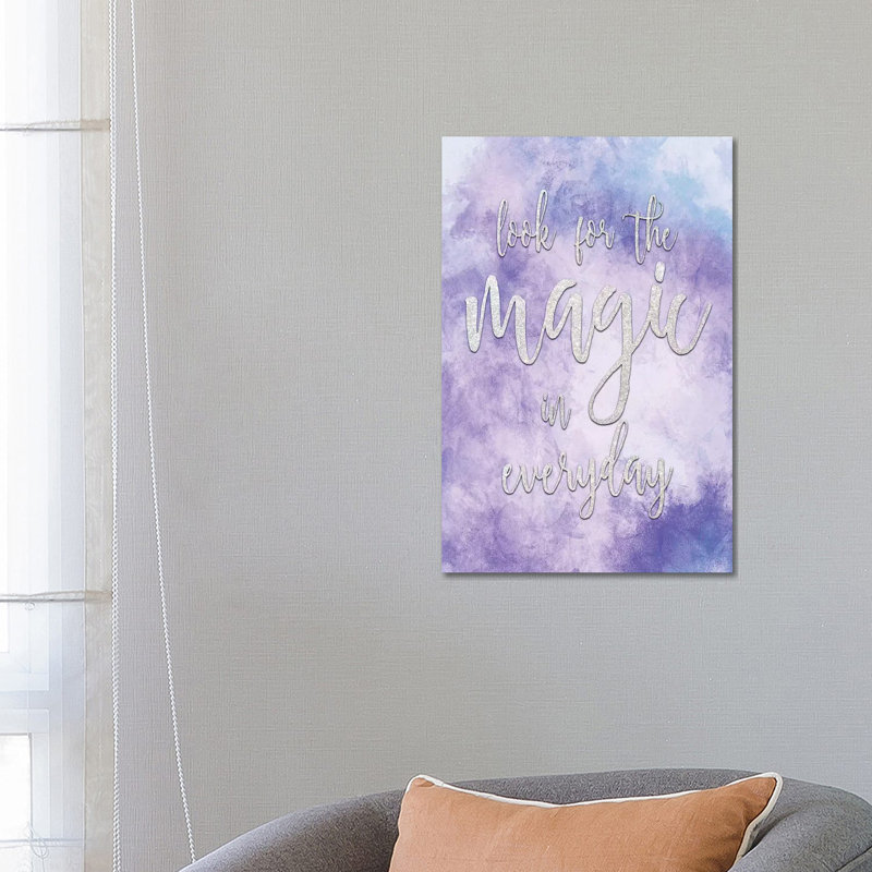 Look For The Magic by Kimberly Allen - Print on Canvas, Wrapped Canvas, 66.04cm H x 45.72cm W x 3.81cm D