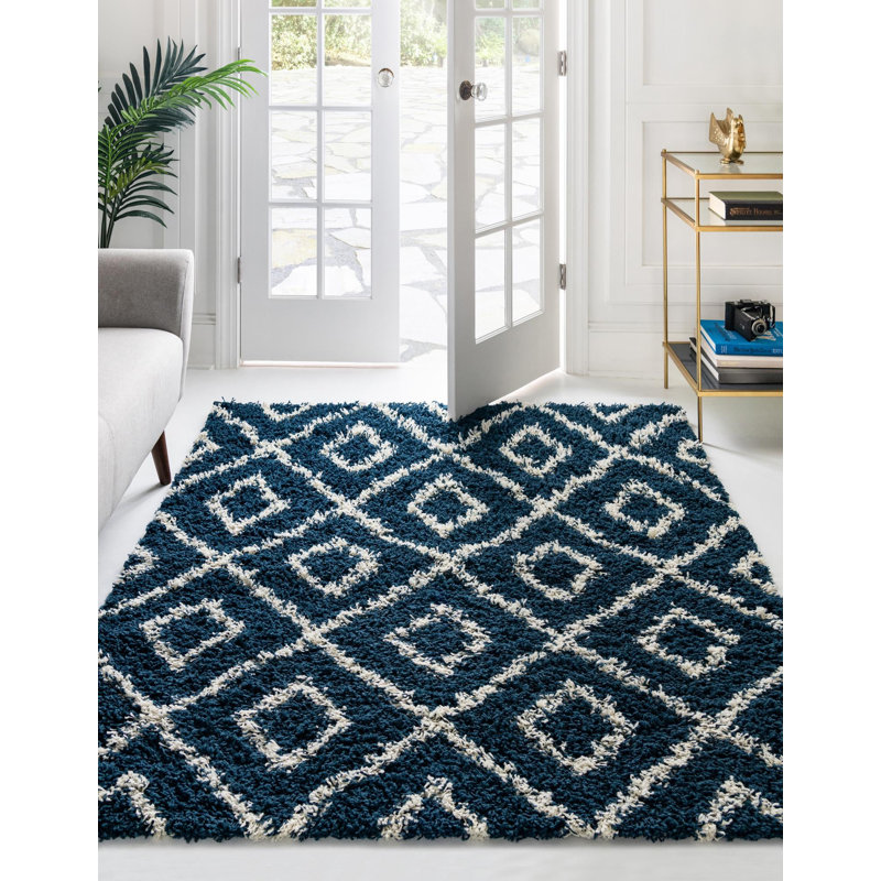Awanda Geometric Indoor Rug, Square 7'10"