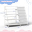 80cm H x 90cm W Metal Bookcase-309292615