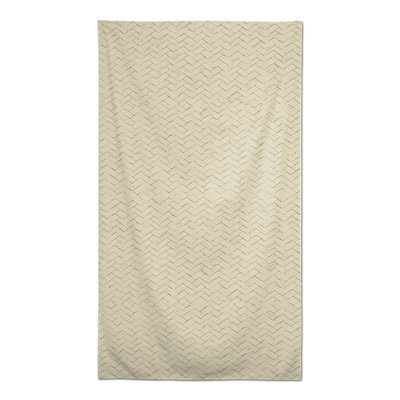 Rectangular Chevron Polyester Tablecloth