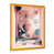 Impression dorée sur toile encadrée